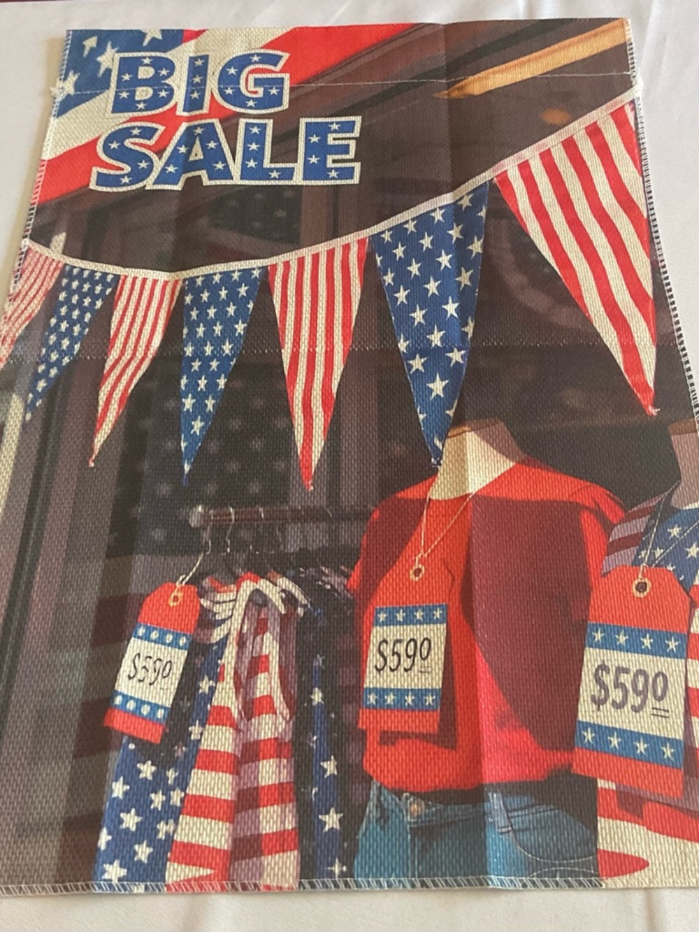 Big Sale Garden Flag - perfect for yard/ garage sale